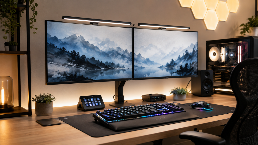 Monitor Lights: The Smart Upgrade for a Cleaner and More Comfortable Setup