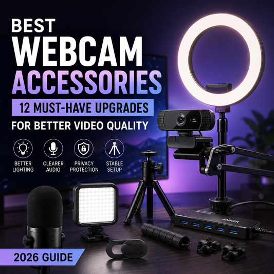 Best Webcam Accessories in 2026 | Top Accessories for Streaming, Gaming &amp; Video Calls