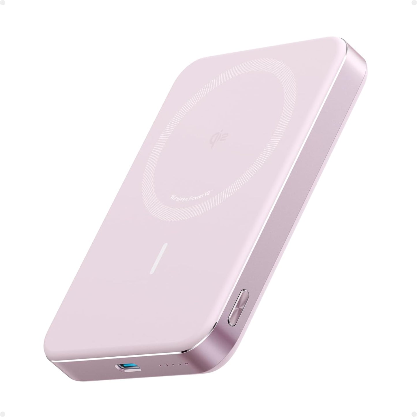 Anker Maggo Power Bank, Slim 10,000Mah Magnetic Battery Pack, Qi2 Certified 15W Ultra-Fast Magsafe Compatible Portable Charger, Ergonomic Design, for Iphone17/16/15/14 Series, and More