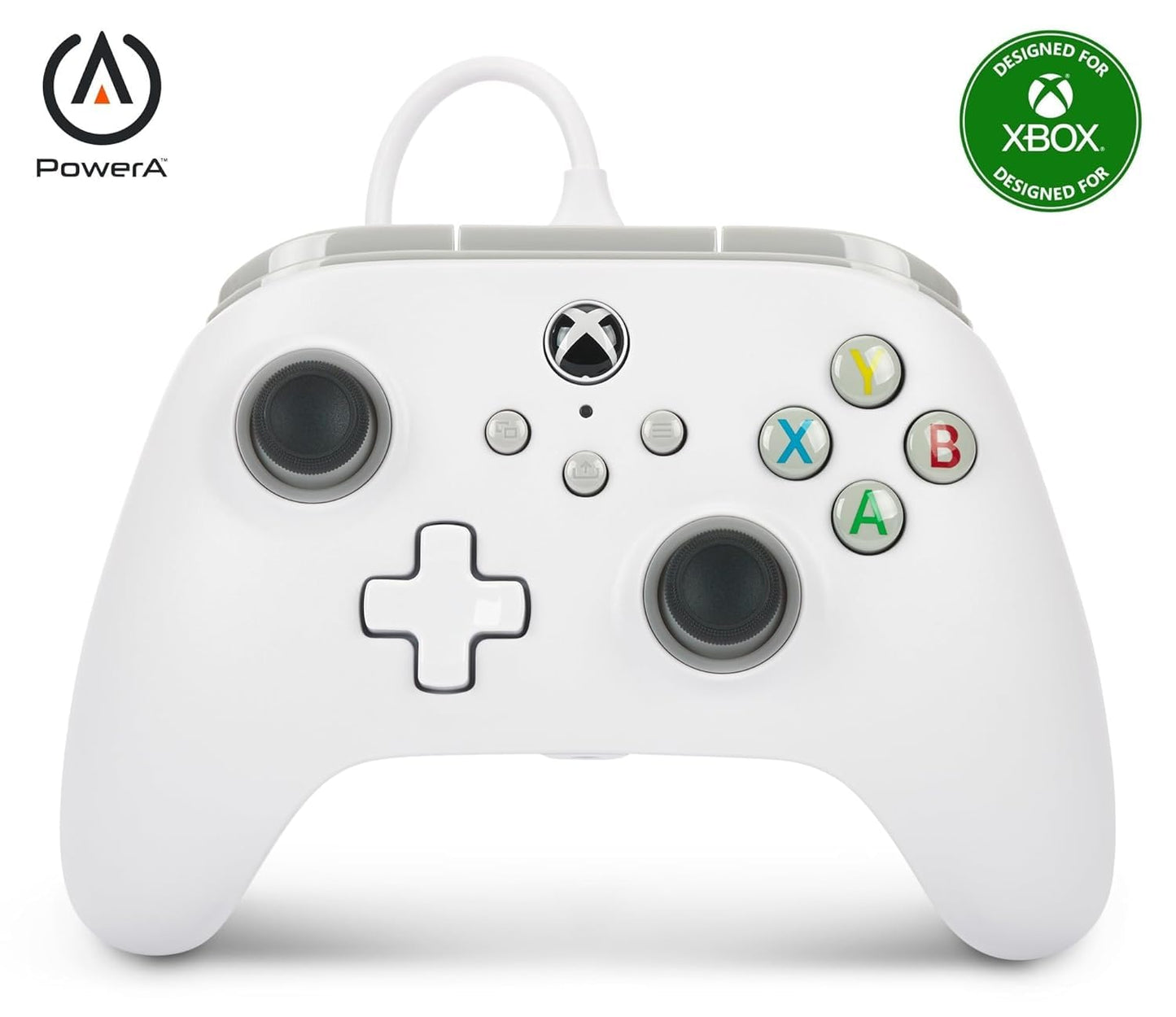 Powera Wired Controller for Xbox Series X|S - Black, Gamepad, Wired Video Game Controller, Gaming Controller, Works with Xbox One and Windows 10/11
