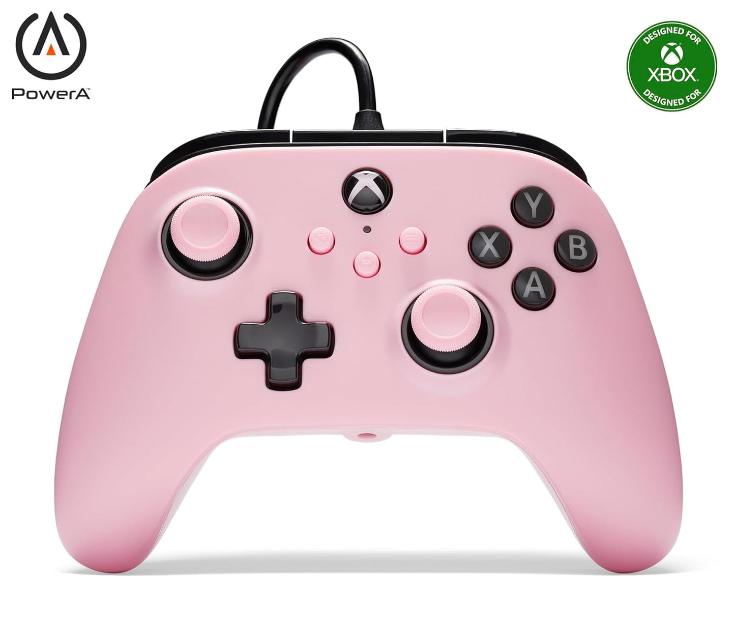 Powera Wired Controller for Xbox Series X|S - Black, Gamepad, Wired Video Game Controller, Gaming Controller, Works with Xbox One and Windows 10/11