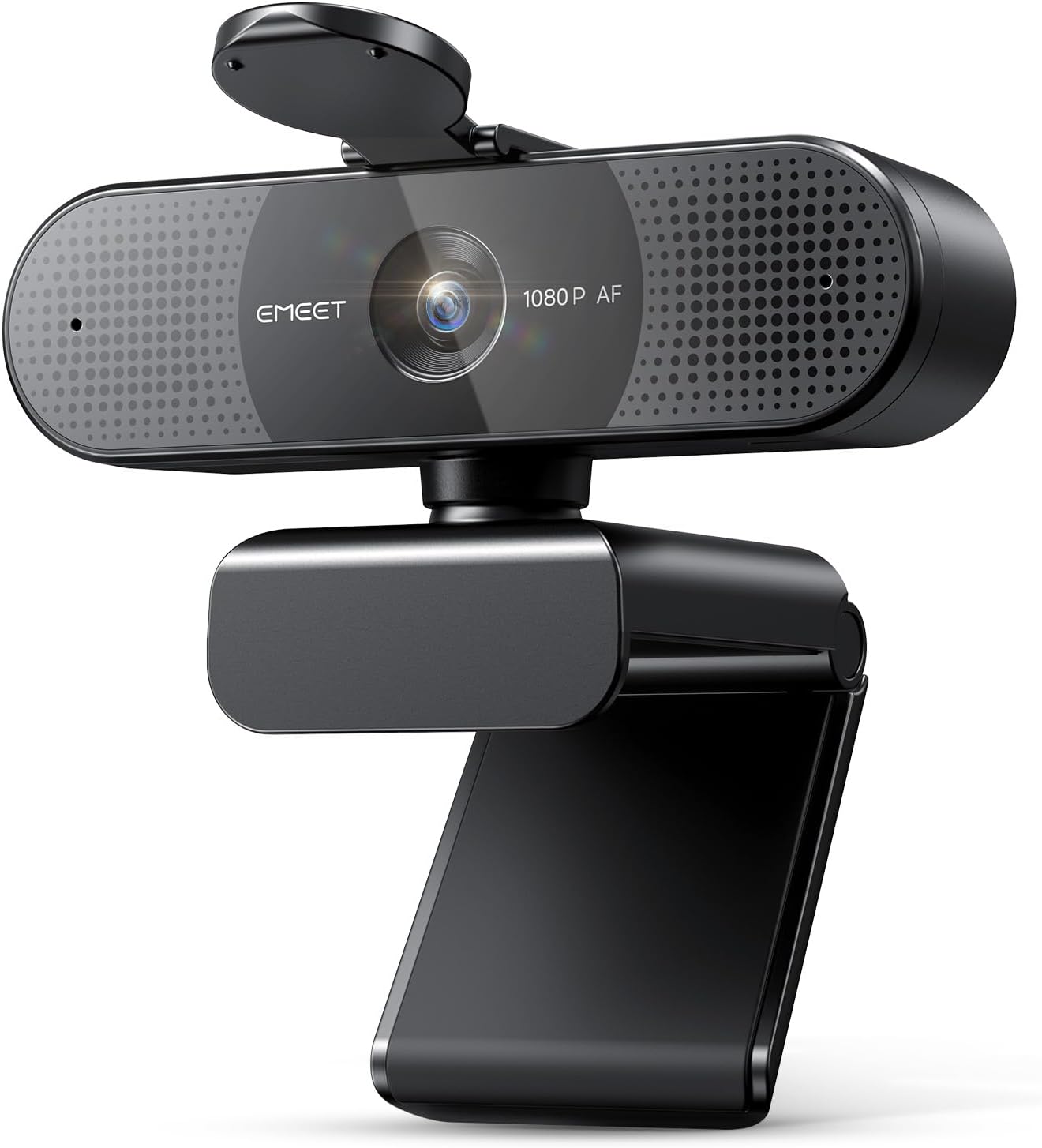 EMEET C960 1080P Webcam with Microphone, 2 Mics, 90° FOV, USB Type-A & A-To-C Adapter, Fixed Focus, Plug&Play Computer Camera for Zoom/Teams/Facetime/Youtube/Google Meet/Switch 2 Camera, 2025 Version