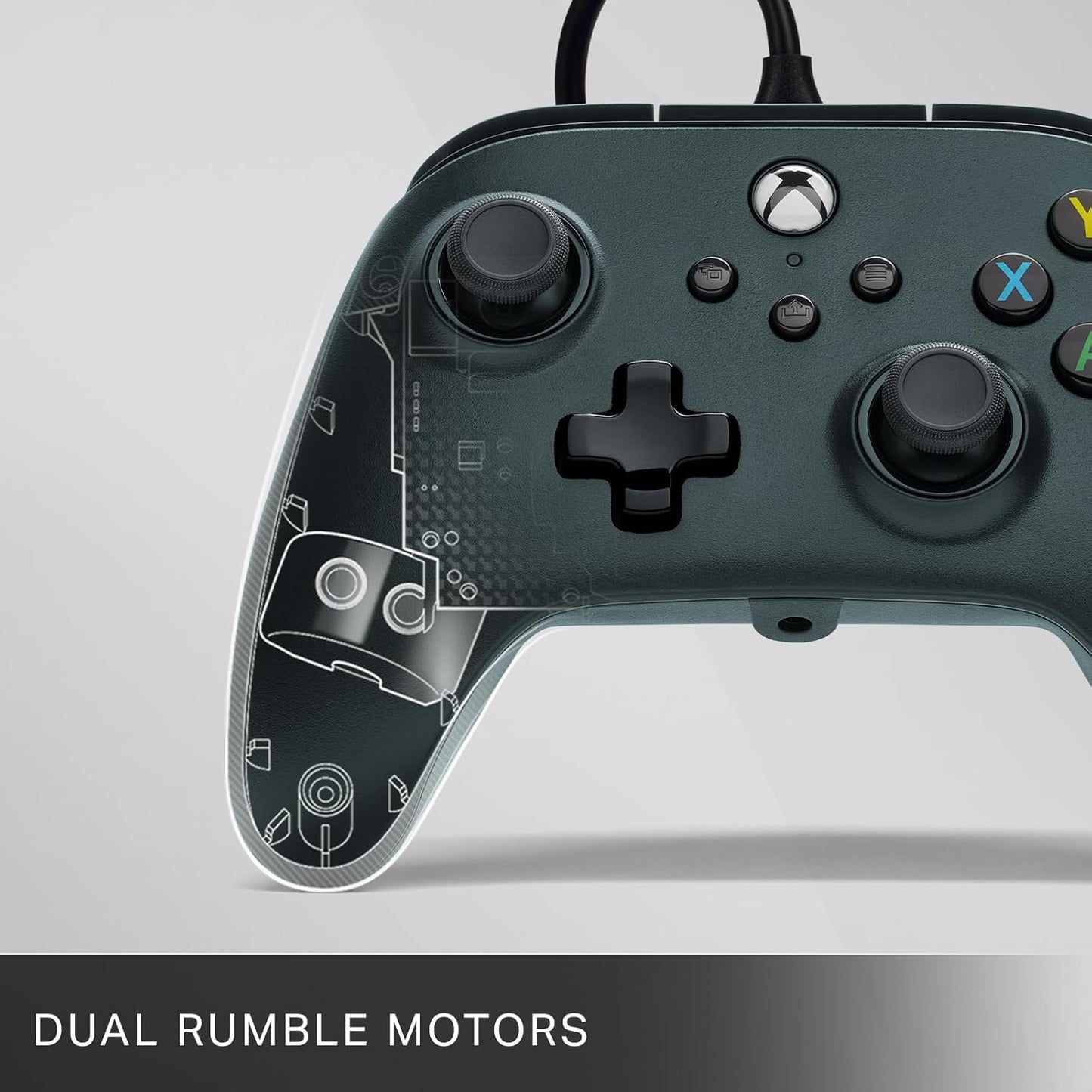 Powera Wired Controller for Xbox Series X|S - Black, Gamepad, Wired Video Game Controller, Gaming Controller, Works with Xbox One and Windows 10/11