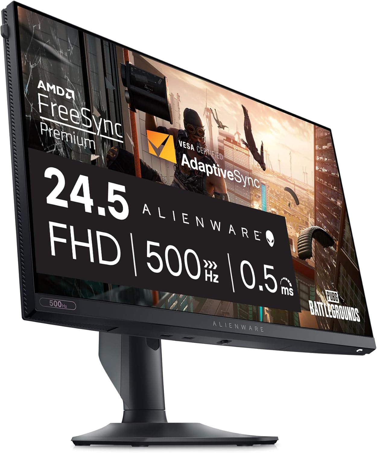 Alienware 27 Gaming Monitor - AW2725DM - 27-Inch QHD 180Hz 1Ms Display, IPS, NVIDIA G-SYNC, AMD Freesync, VESA Adaptivesync.