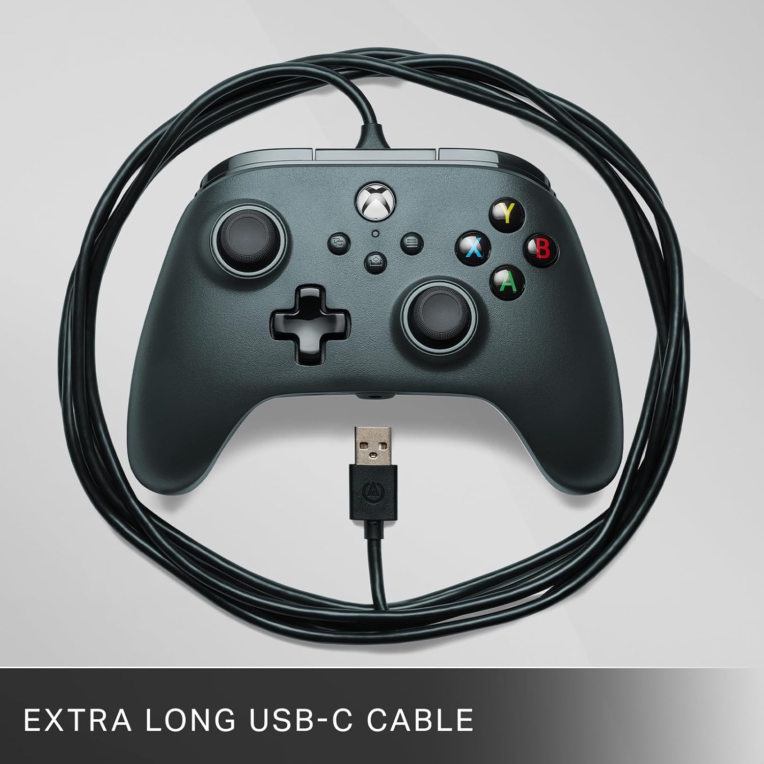 Powera Wired Controller for Xbox Series X|S - Black, Gamepad, Wired Video Game Controller, Gaming Controller, Works with Xbox One and Windows 10/11