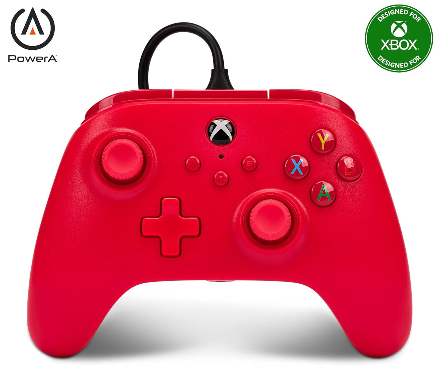 Powera Wired Controller for Xbox Series X|S - Black, Gamepad, Wired Video Game Controller, Gaming Controller, Works with Xbox One and Windows 10/11