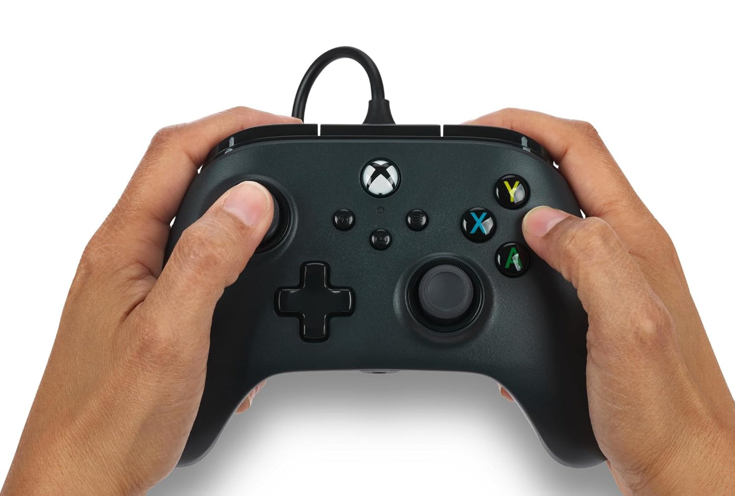 Powera Wired Controller for Xbox Series X|S - Black, Gamepad, Wired Video Game Controller, Gaming Controller, Works with Xbox One and Windows 10/11
