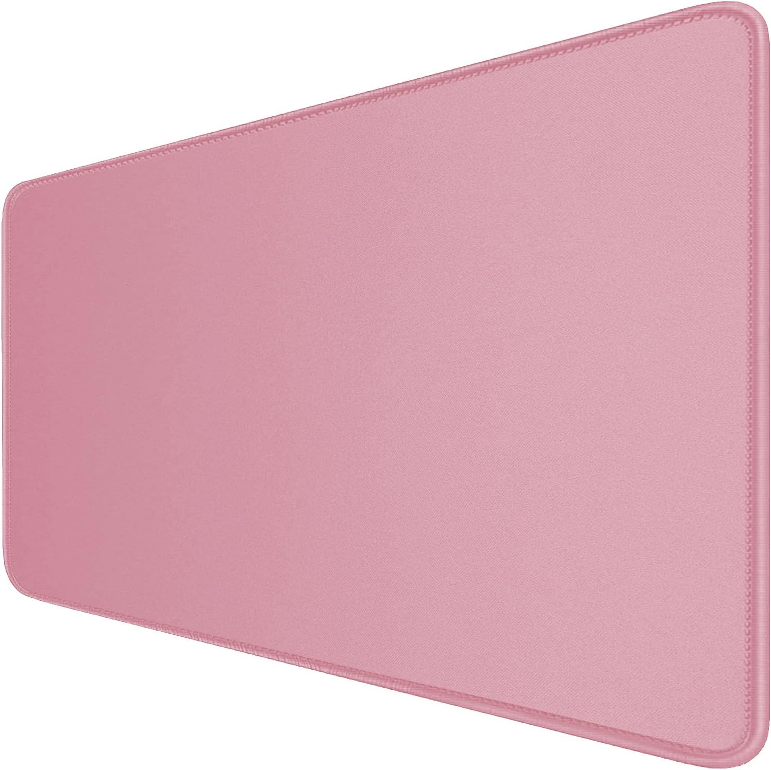 Large Mouse Pad, (31.5X11.8In) Durable Non-Slip Natural Rubber Base Desk Mousepad with Stitched Edges, Waterproof Computer Keyboard Pad Mat for Esports Pros/Gamer/Desktop/Office/Home - Black