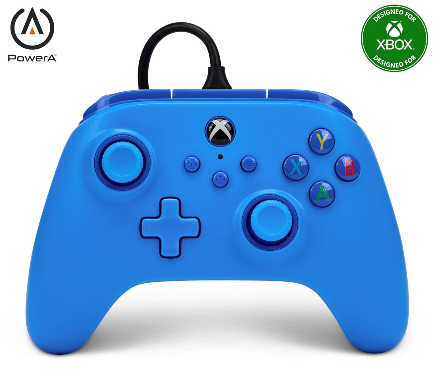 Powera Wired Controller for Xbox Series X|S - Black, Gamepad, Wired Video Game Controller, Gaming Controller, Works with Xbox One and Windows 10/11