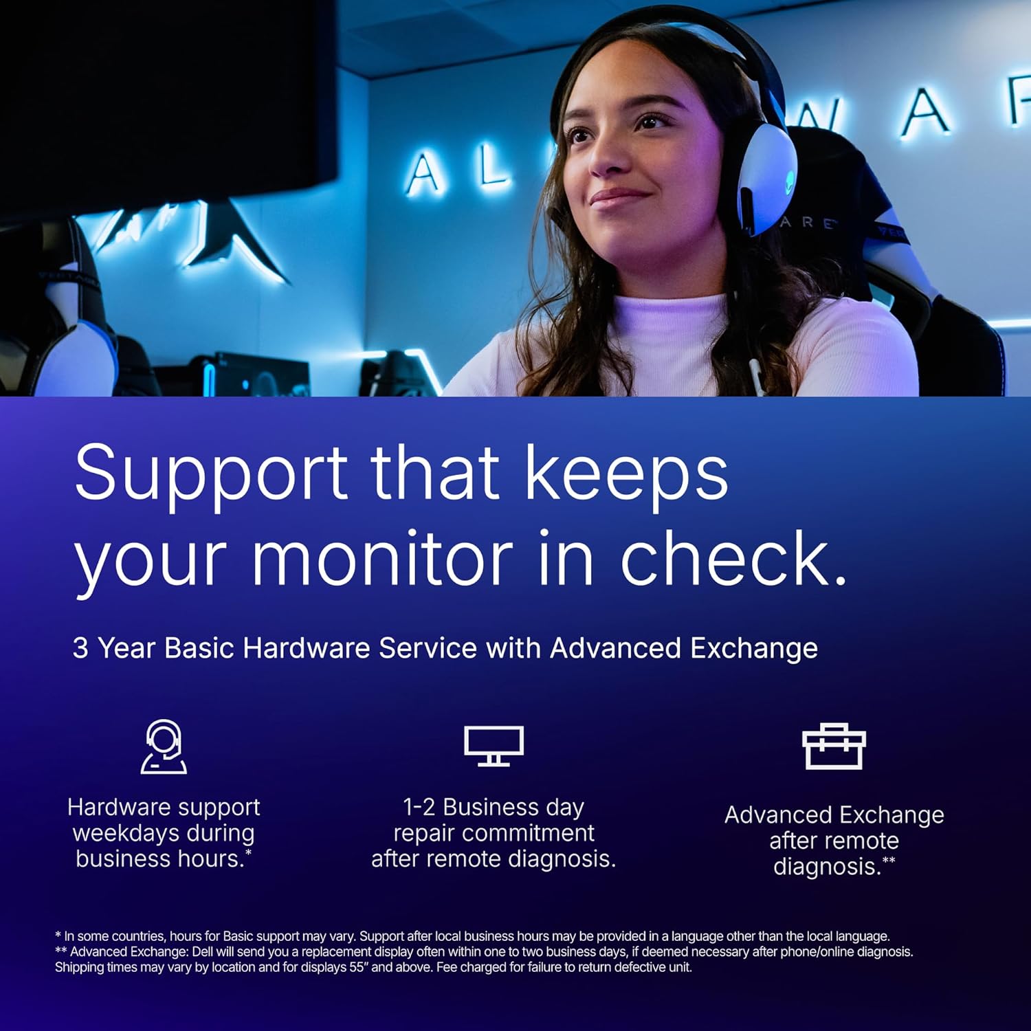 Alienware 27 Gaming Monitor - AW2725DM - 27-Inch QHD 180Hz 1Ms Display, IPS, NVIDIA G-SYNC, AMD Freesync, VESA Adaptivesync.