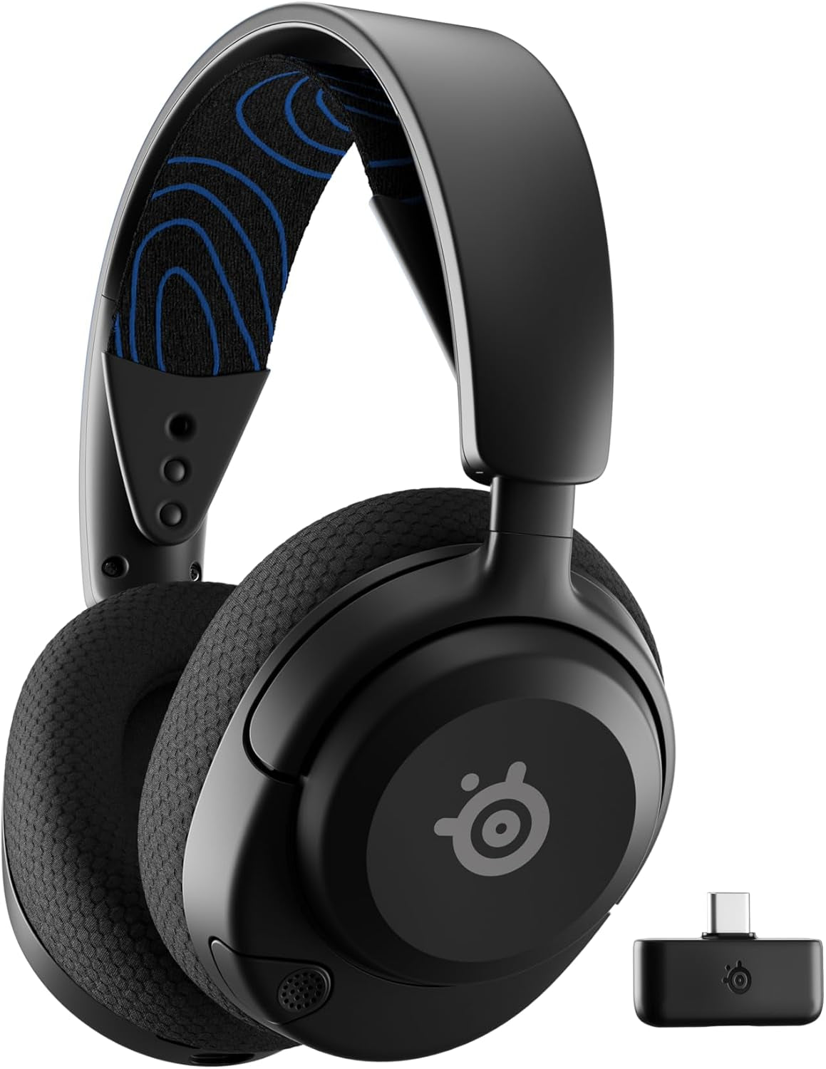 Steelseries Arctis Nova 5 Wireless Multi-System Gaming Headset — Neodymium Magnetic Drivers — 100+ Audio Presets — 60 HR Battery — 2.4Ghz or BT — Clearcast Gen2.X Mic — PC, PS5, PS4, Switch, Mobile