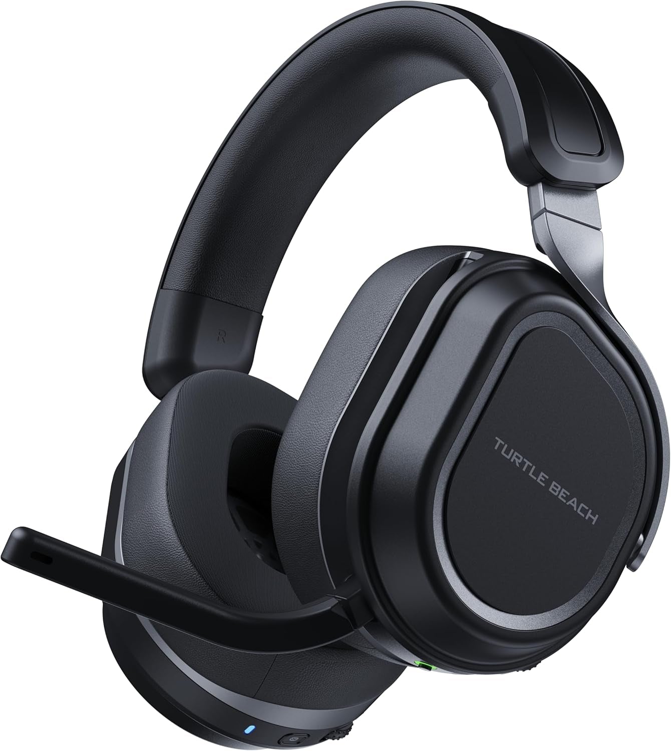 Turtle Beach Stealth 500 Wireless Amplified Gaming Headset for PS5, PS4, PC, & Mobile – 40-Hr Battery, Bluetooth, Memory Foam Cushions, Flip-To-Mute Mic, EQ Presets, Companion App – Black