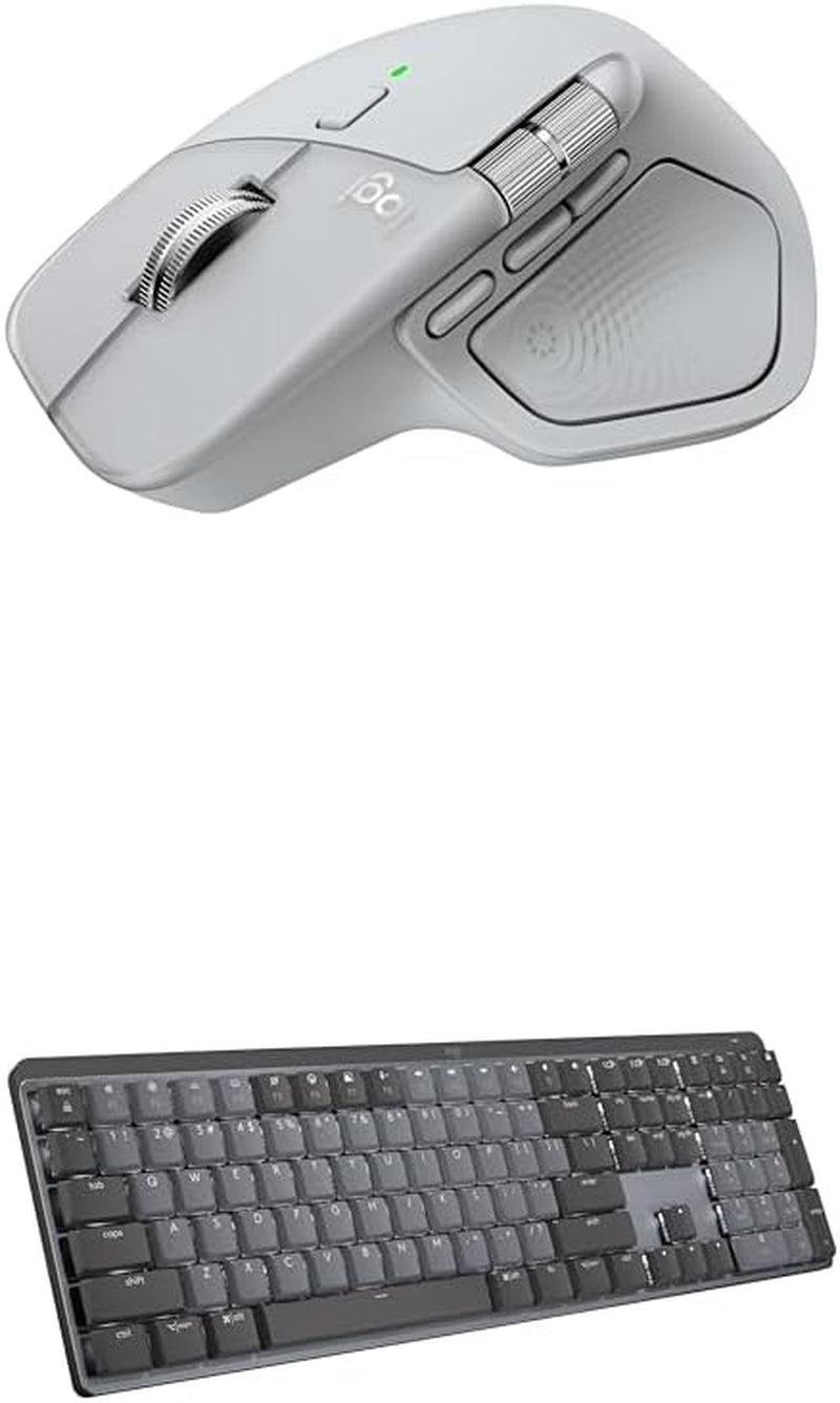 Logitech MX Master 4, Ergonomic Wireless Mouse with Advanced Performance Haptic Feedback, Ultra-Fast Scrolling, USB-C Charging, Bluetooth, Windows, Macos - Graphite