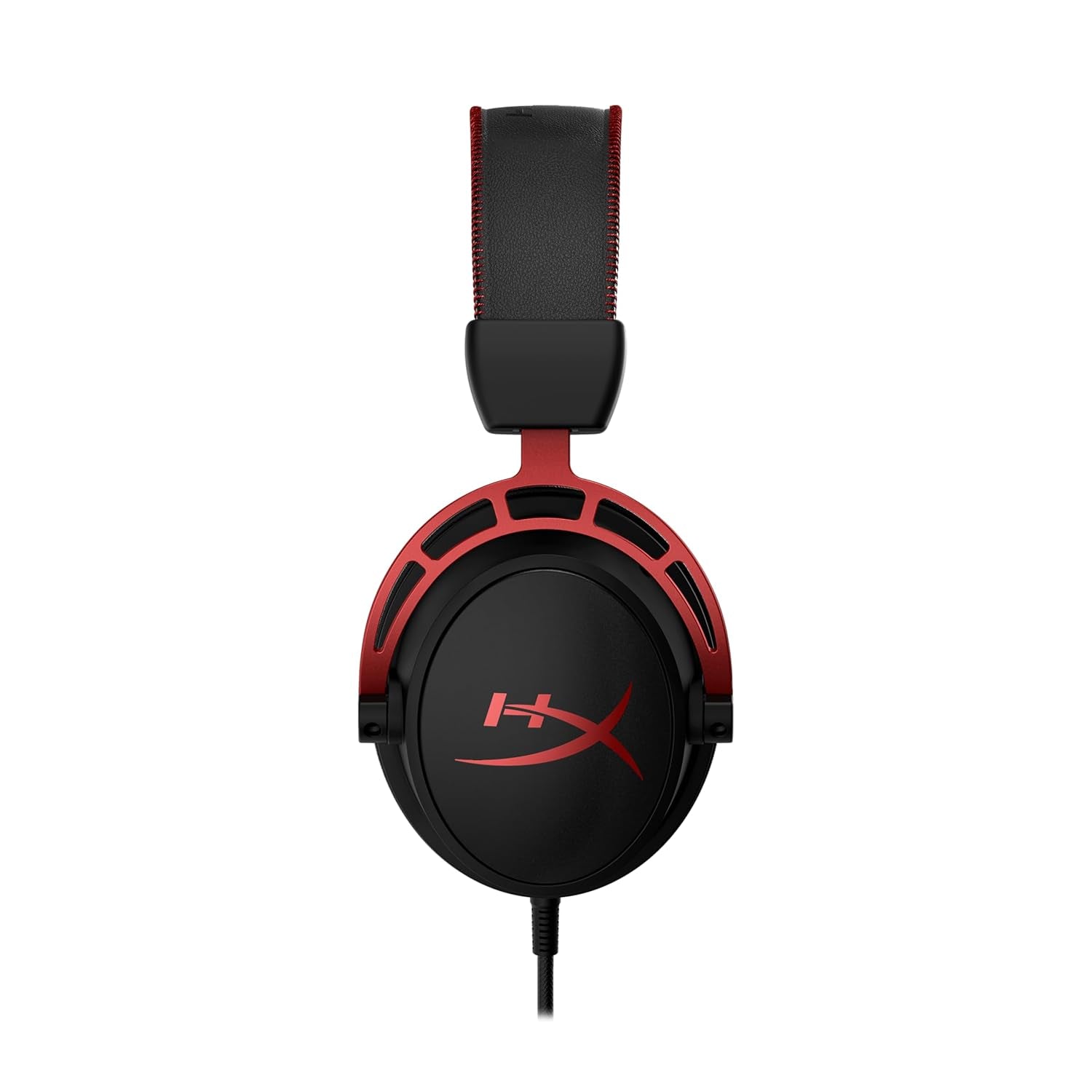 Hyperx Cloud Alpha - Gaming Headset, Dual Chamber Drivers, Legendary Comfort, Aluminum Frame, Detachable Microphone, Works on PC, PS4, PS5, Xbox One, Xbox Series X|S, Nintendo Switch and Mobile – Red | Dual-Chamber 50 Mm Drivers for Reduced Distortion, Durable Aluminum Frame, Memory-Foam Ear Cushions with Premium Leatherette